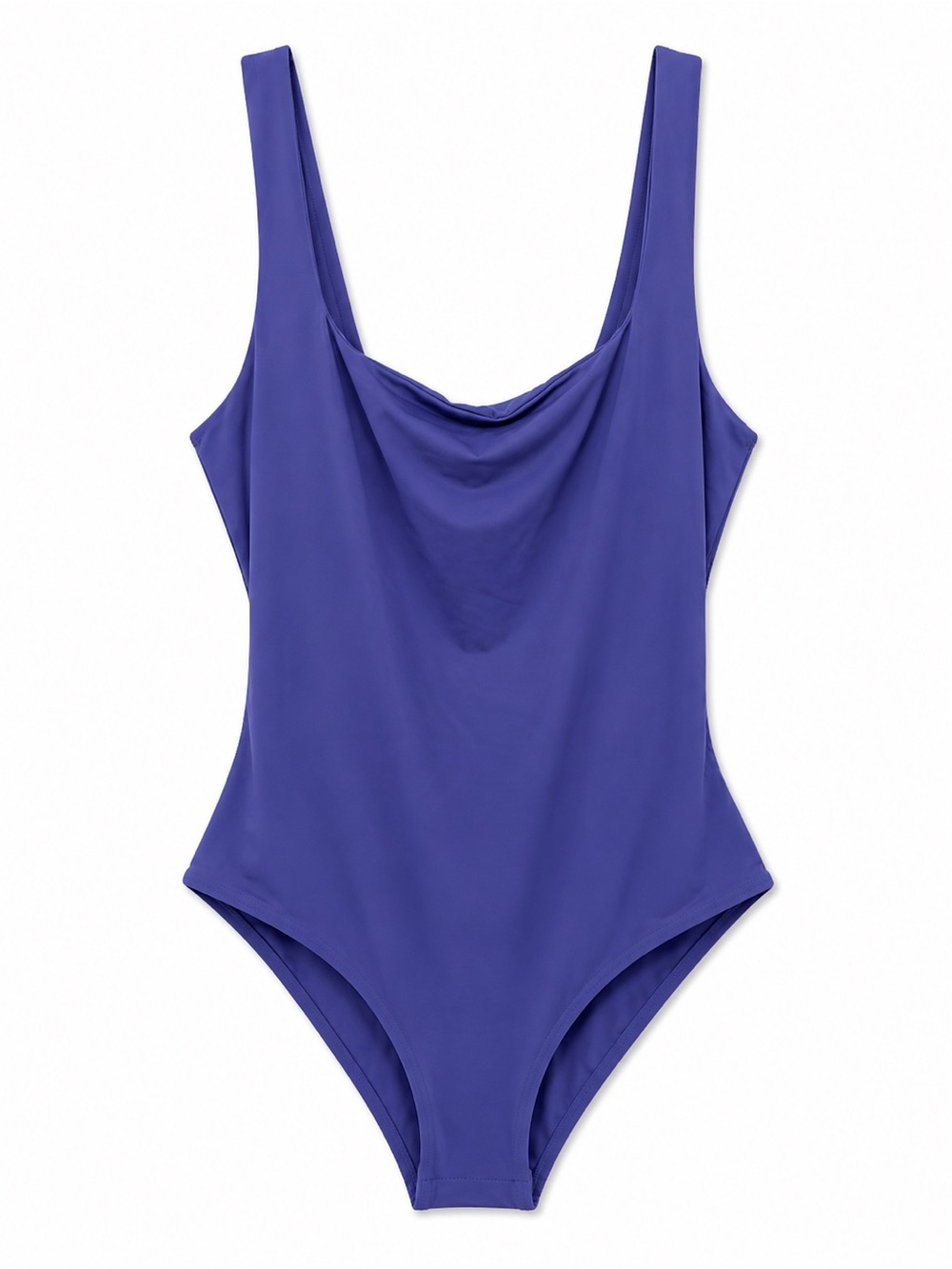 SHEIN BAE Bodysuit Bundle NWT Size Small White & Blue Purple Cowl- Neck Tanks